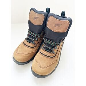 Red Wing Tradeswoman Brown Waterproof Work Boots - Size 10